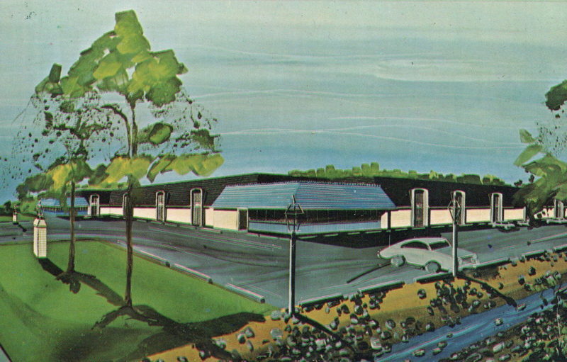 Cascade Motel (Cascade Motor Inn) - Vintage Postcard (newer photo)